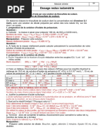 TP Dosage Redox Diiode Correction