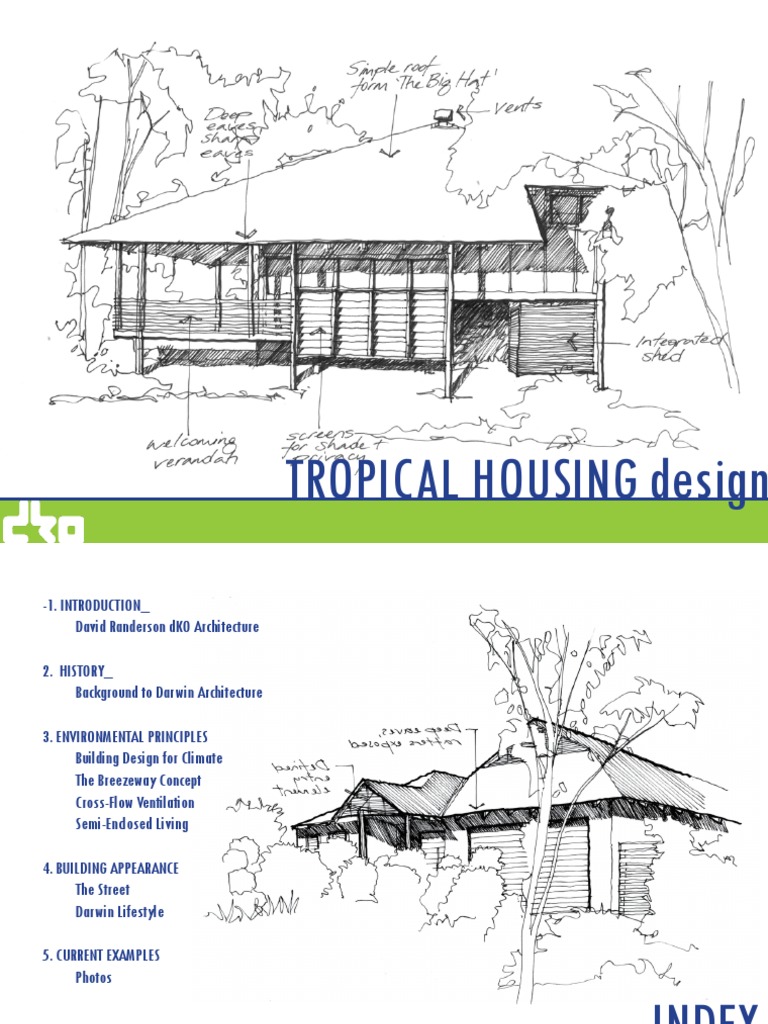 Tropical Housing Design Principles | PDF | Home | Buildings And Structures