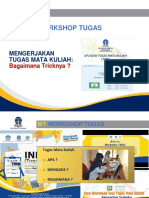 Workshop Tugas: Mengerjakan Tugas Mata Kuliah