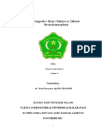 Lapkas Bayu CHF Ec Dilated Cardiomyopathy Ujian Stase Interna DR Toni