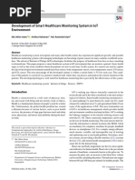 Monitoring System in IoT