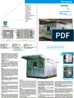 Pyrotech Analyser Shelter Features