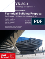 2021-22 CT&S 1 Component (B) Technical Building Proposal - Brief