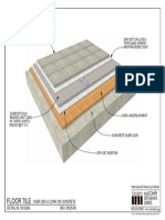 Floor Tile: Dry-Set or Latex-Portland Cement Mortar Bond Coat Ceramic Tile