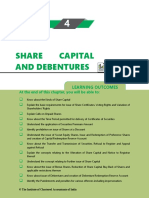 4.share Capital and Debentures