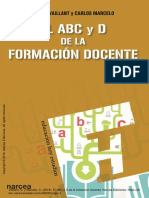 El aBC Y D DE LA FORMACION DOCENTE