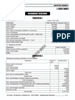 1.COST SHEET