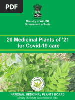 20 Medicinal Plants COVID Government of India