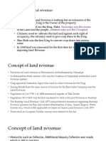 Concept of land revenue system