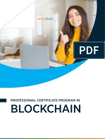 Professional Certificate Program in Blockchain-IIT Kanpur