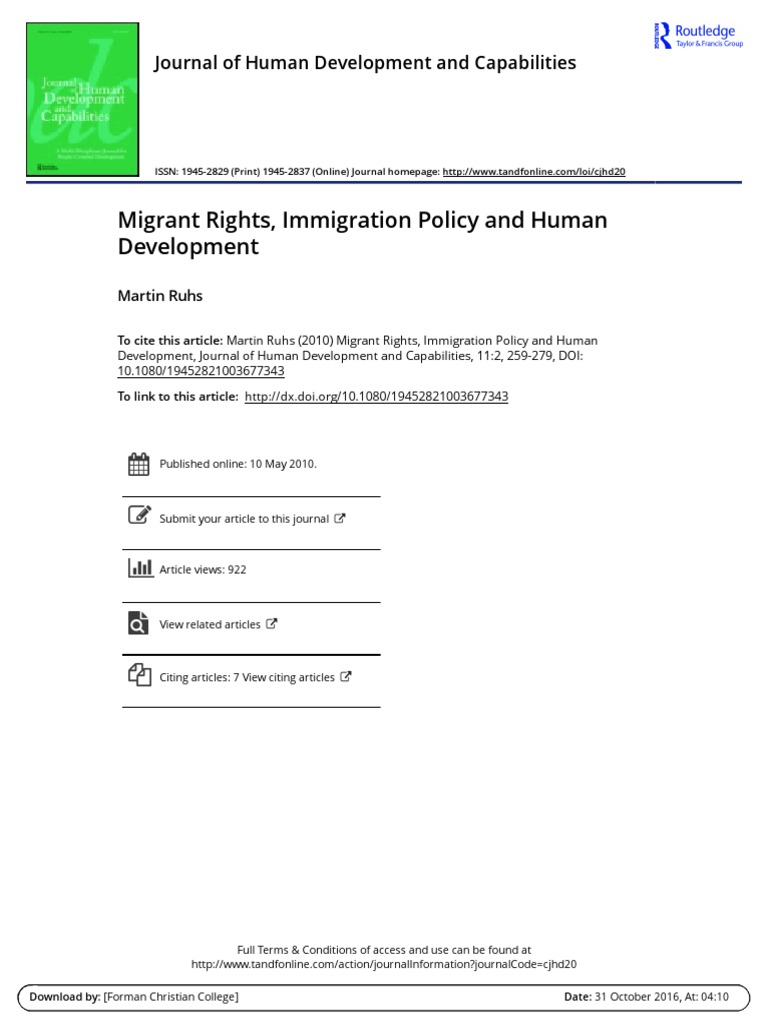 International Convention On Migrant Rights Pdf – WBVGM