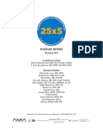 25 by 5 Initiative To Reduce Documentation Burden On U.S. Clinicians by 75% by 2025