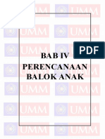 Bab Iv Perencanaan Balok Anak