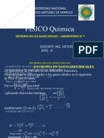 5 Semana 9 Fisico Quìmica - Lab #7 - Entropia de Los Gases Ideales