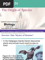 Chp. 24, Origin of Species1