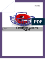 E-Business and Its Types: ITO T