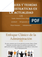 Enfoques de La Administración en La Actualidad