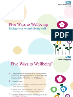 Five Ways To Wellbeing: Taking Steps Towards Living Well