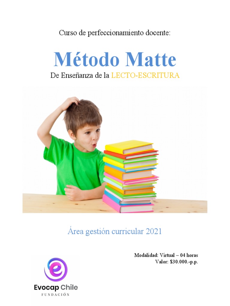 Curso Virtual Método Matte para Docentes | PDF | Educación de la ...