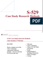 Research Methods Case Study Discussion