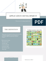 Prezentacija Application Development