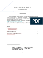 Eserciziario Analisi Matematica 1 2