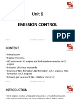 Unit 6 Emission Control