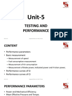 Unit-5 Testing and Performance Guide