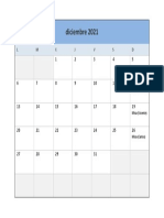 Calendario 2021 Excel Lunes A Domingo 12