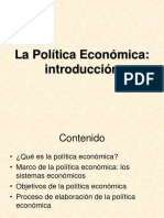 La Política Económica