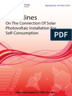 Guidelines on the Connection of Solar PV Install for Self-Consumption-280417