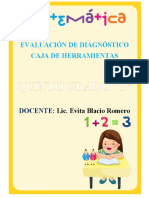 5to. b Diagnosticas - Matemática. (1)