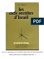 Les Clefs Secretes D Israel