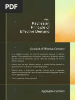 Unit I-Effective Demand