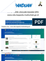 PANDUAN Input Data Website