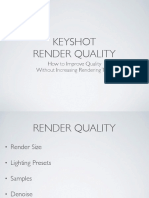 Keyshot Render Quality: How To Improve Quality Without Increasing Rendering Time