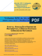 Modelos Epistemológicos de Referência Desenvolvidos Na Teoria Antropológica Do Didático Um Cenário Das Pesquisas Brasileiras - Texto 3