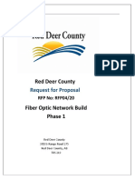 Request for Proposal RFP No: RFP04/20 Fiber Optic Network Build