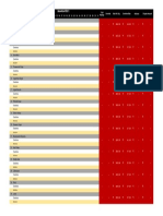 Attendence Sheet