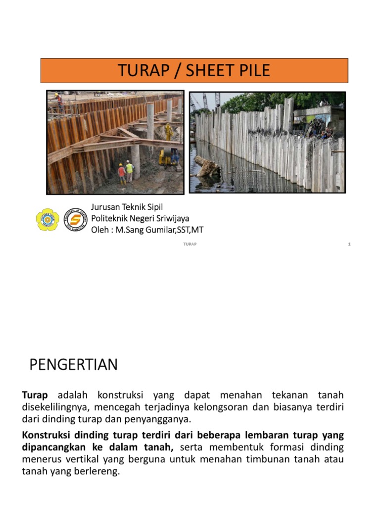 Pengertian dan Jenis Turap Beton | PDF | Seni | Sains & Matematika