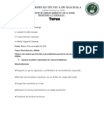 Tarea #13. Electroforesis y Diálisis