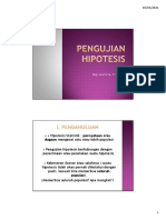 1. PENGUJIAN HIPOTESIS