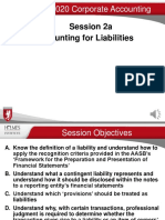 Session 2a Accounting For Liabilities