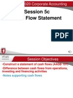 Session 5c Cash Flow Statement: HI5020 Corporate Accounting