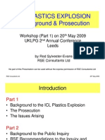 Icl Plastics Explosion - Background & Prosecution: Workshop (Part 1) On 20 May 2009 Uklpg 2 Annual Conference Leeds