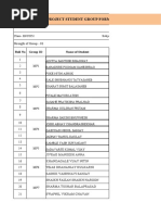 Micro Project Student Group Formation & Allotment Sheet