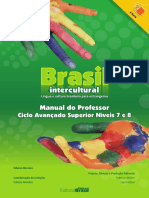 Brasil Intercultural - Ciclo Avançado Superior - Níveis 7 e 8 - Manual Docente