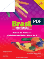 Brasil Intercultural - Ciclo Intermediário - Níveis 3 e 4 - Manual Docente