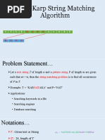 Rabin-Karp String Matching Algorithm