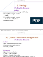 Verilog I: Dr. Paul D. Franzon